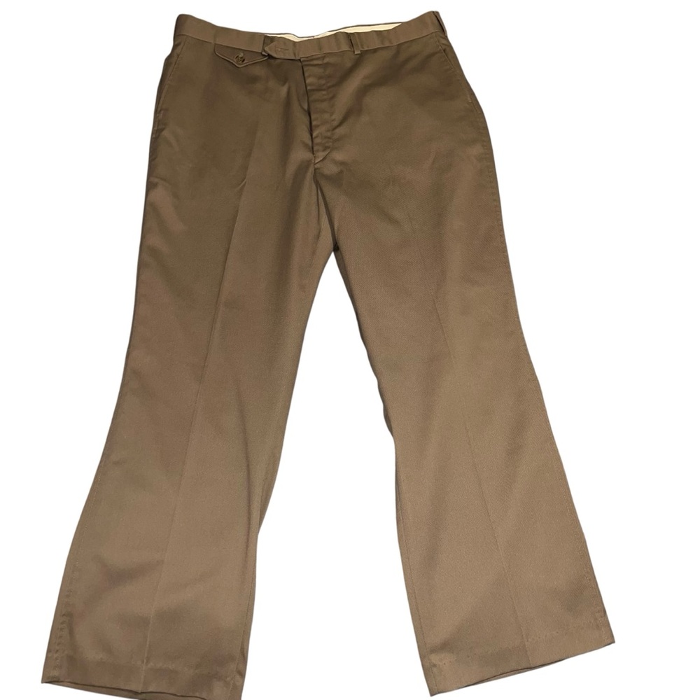 Vintage Oakton Limited Men's Khaki Pants - Perma-Prest 40x29 Classic
